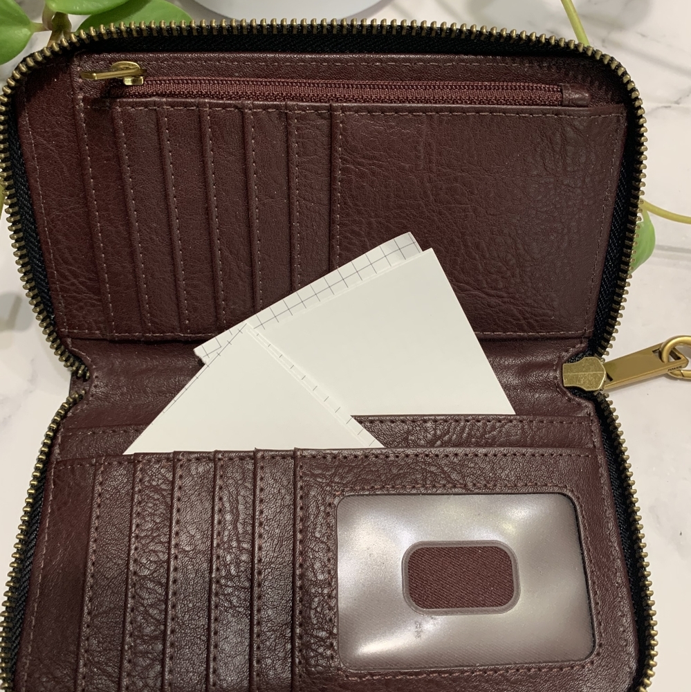 Fossil Zip Clutch